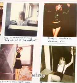 Taylor Swift Concert Ticket Stub & Polaroid Photo Lot (10) 1989 World Tour 20