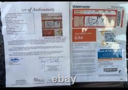 Taylor Swift Signed 2009 Fearless Tour Concert Ticket Stub Auto with COA JSA