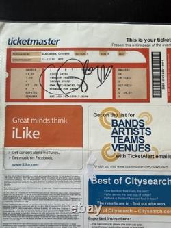 Taylor Swift Signed 2009 Fearless Tour Concert Ticket Stub Auto with COA JSA