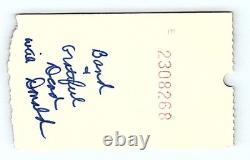 The Band Grateful Dead August 1 1973 Concert Ticket Stub Jersey City NJ