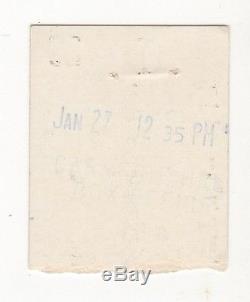 The Beatles 1964 Concert Ticket Stub Carnegie Hall, NY, February 12