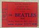The Beatles-1964 Rare Concert Ticket Stub (atlantic City-convention Hall)
