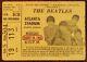 The Beatles-1965 Rare Original Concert Ticket Stub (atlanta Stadium)