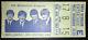 The Beatles 1965 Shea Stadium Concert Ticket Stub Blue Mezz No Reserve 99 Cents