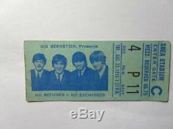 The Beatles-1966 RARE Original Concert Ticket Stub New York-Shea Stadium