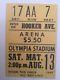 The Beatles August 13,1966 Detroit Olympia Concert Ticket Stub