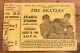 The Beatles Concert Ticket Stub Atlanta Stadium August 1965