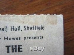 The Beatles Concert Ticket Stub Sheffield City Hall 2 Nov 1963 2nd Date of Tour