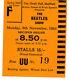The Beatles Concert Ticket Stub Original, Sheffield, England 1964