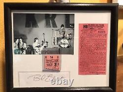 The Beatles Hollywood bowl 1965 Concert Ticket Stub! Autograph