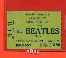 The Beatles Original 1964 Atlantic City Ticket Stub with Concert Program