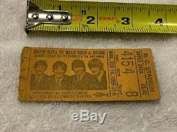 The Beatles Rare Vintage 1966 Washington D. C. Stadium Concert Ticket Stub USA