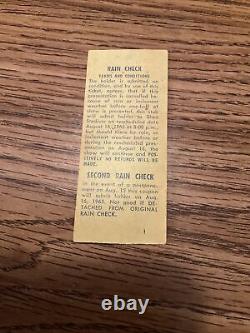 The Beatles original authentic 1965'Shea Stadium' concert ticket stub ex cond