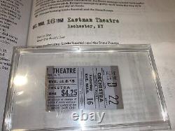 The Doors 1968 Concert Ticket Stub Eastman Theater Jim Morrison Linda Ronstadt