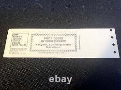 The Doors Concert Ticket Stub Unused Dec 14 1968 Fabulous Forum Mint