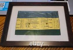 The James Brown Show April 13, 1968 Original Concert Ticket Cincinnati Gardens