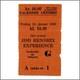The Jimi Hendrix Experience Copenhagen 1969 Concert Ticket Stub (denmark)