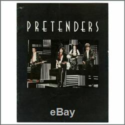 The Pretenders 1980 Autographed Concert Programme & Ticket Stub (UK)