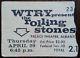 The Rolling Stones-1965 Rare Concert Ticket Stub (albany-palace Theatre)