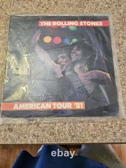 The Rolling Stones 1981 Tattoo You Concert Memorabilia Lot With Ticket Stub