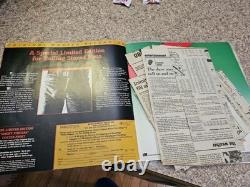 The Rolling Stones 1981 Tattoo You Concert Memorabilia Lot With Ticket Stub