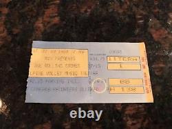 The Rolling Stones Concert Ticket Stub! Alpine Valley Music Theater 9-9-1989