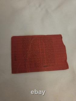 The Rolling Stones Concert Ticket Stub June 14 1975 Cleveland Stadium VERY RARE