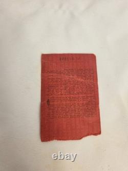 The Rolling Stones Concert Ticket Stub June 14 1975 Cleveland Stadium VERY RARE