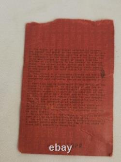 The Rolling Stones Concert Ticket Stub June 14 1975 Cleveland Stadium VERY RARE