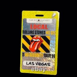 The Rolling Stones Concert Ticket Stub Lot No Security Tour 4/16/99 Las Vegas