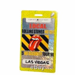 The Rolling Stones Concert Ticket Stub Lot No Security Tour 4/16/99 Las Vegas