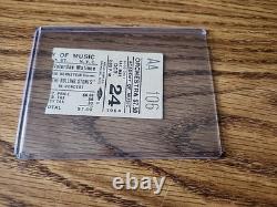 The Rolling Stones original 1964 & 1965 concert ticket stub ex cond + photo USA