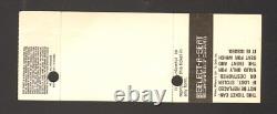 The Smiths Full Concert Ticket Not Stub Sept 3 1986 Cu Boulder Colorado