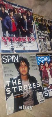 The Strokes LOT Magazines Stickers Cd 2006 Concert Ticket Stub L@@K A Lot Mor FS
