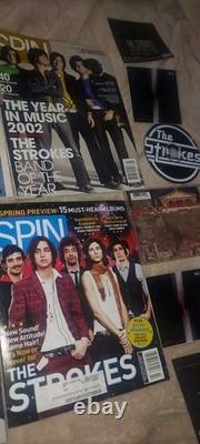 The Strokes LOT Magazines Stickers Cd 2006 Concert Ticket Stub L@@K A Lot Mor FS