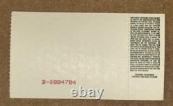 The The Concert Ticket Stub English Rock Band Paramount Theater CO 6/14/1993