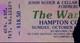 The Warlocks Ticket Stub Hampton Coliseum Va Grateful Dead Concert 10/8/1989