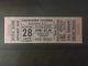 The Who 1975 Concert Ticket Stub Very Rare Fantastic Condition, Not Torn