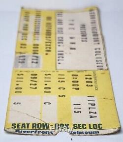 The Who Concert Disaster Ticket Stub Cincinnati Riverfront Coliseum 12/3/1979