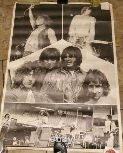 The Who Concert Poster From 1971 los angeles and ticket stub forum dec 9 1971