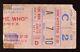 The Who / Montrose 6-14-1974 Concert Ticket Stub Msg New York Quadrophenia Hagar