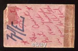 The Who / Montrose (withSammy Hagar) 6-14-1974 Concert Ticket Stub NY Quadrophenia