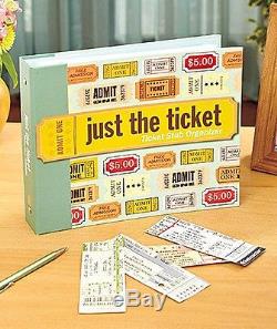 Ticket Stub Organize Storage Album Concert Movie Sport Ticket Book Collect Diary