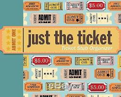 Ticket Stub Organize Storage Album Concert Movie Sport Ticket Book Collect Diary