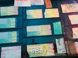 Ticket Stubs Lot of 310 Concerts Plays Grateful Dead Dylan Autographed Woodstock