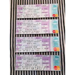 Ticketmaster Beastie Boys Concert Stubs 4pk 1998 Alamodome San Antonio Excellent