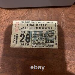 Tom Petty 1979 Concert Ticket Stub December 28 Paramount Seattle