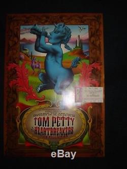 Tom Petty Poster Fillmore +concert Ticket Stub 1/10/97