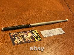 Tommy Lee of Motley Crue concert used Ahead drumstick with ticket stub not signed