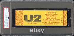 U2 Bono Concert Ticket Stub PSA 2 Unforgettable Fire Croke Dublin 1985 Pop 1